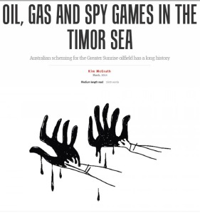 Oil-Gas-and Spy Games in the Timor Sea by Kim McGrath-Maret 2014